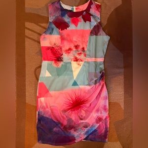 NWOT Patchwork Floral dress, M
